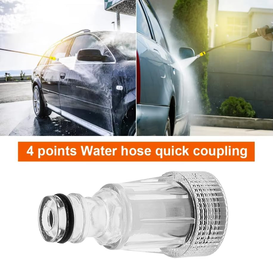 2.5″ X 1.25″ Quick Connect Pressure Washer Garden Hose Adapter PW909103K Replace