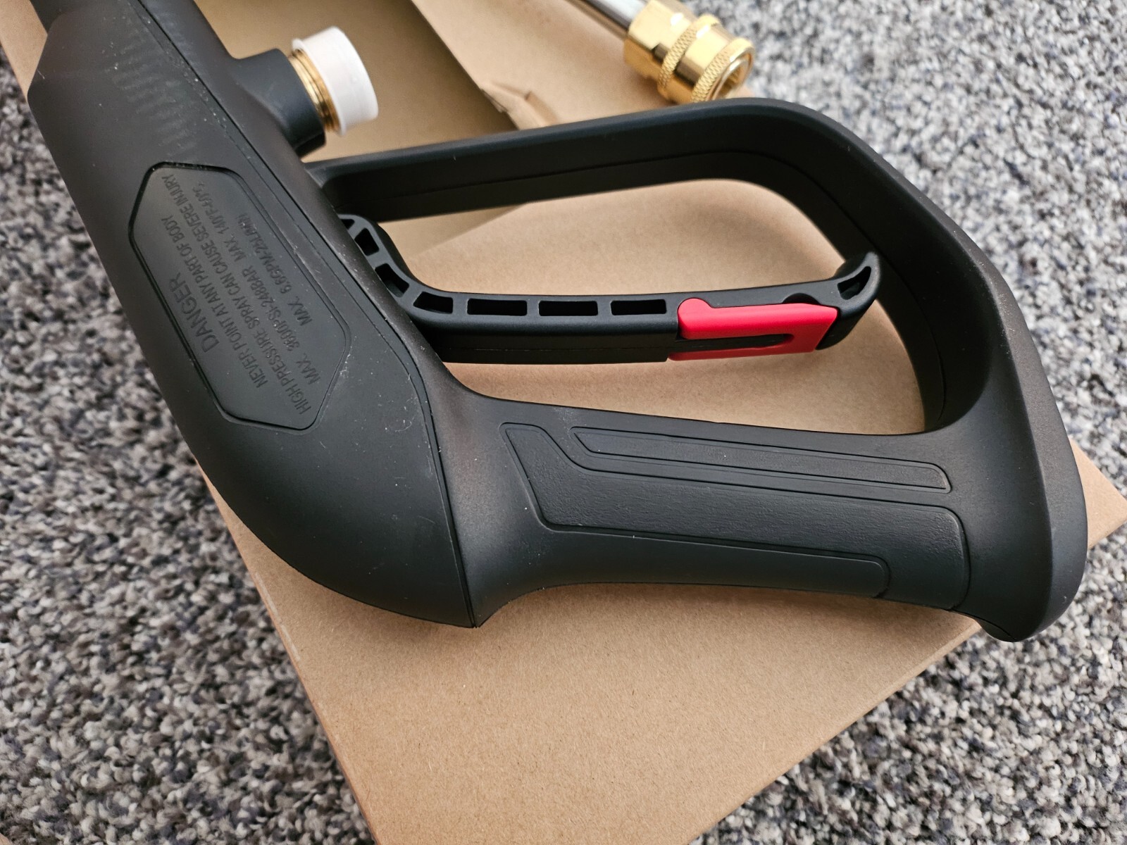 Pressure Washer Gun Wand w/ Metal Extension – Active – 3600PSI 6.6GPM
