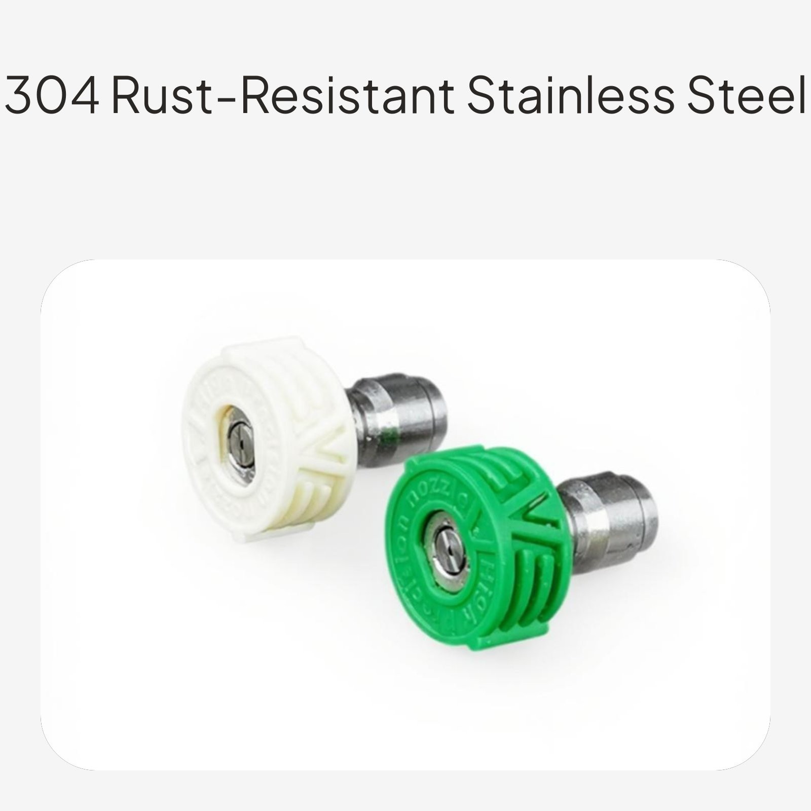 304 Stainless Steel High Pressure Spray