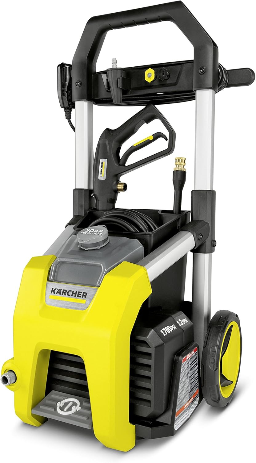 K1700 1700 PSI Electric Pressure Washer + Chemical Guys V.R.P. 16 Oz