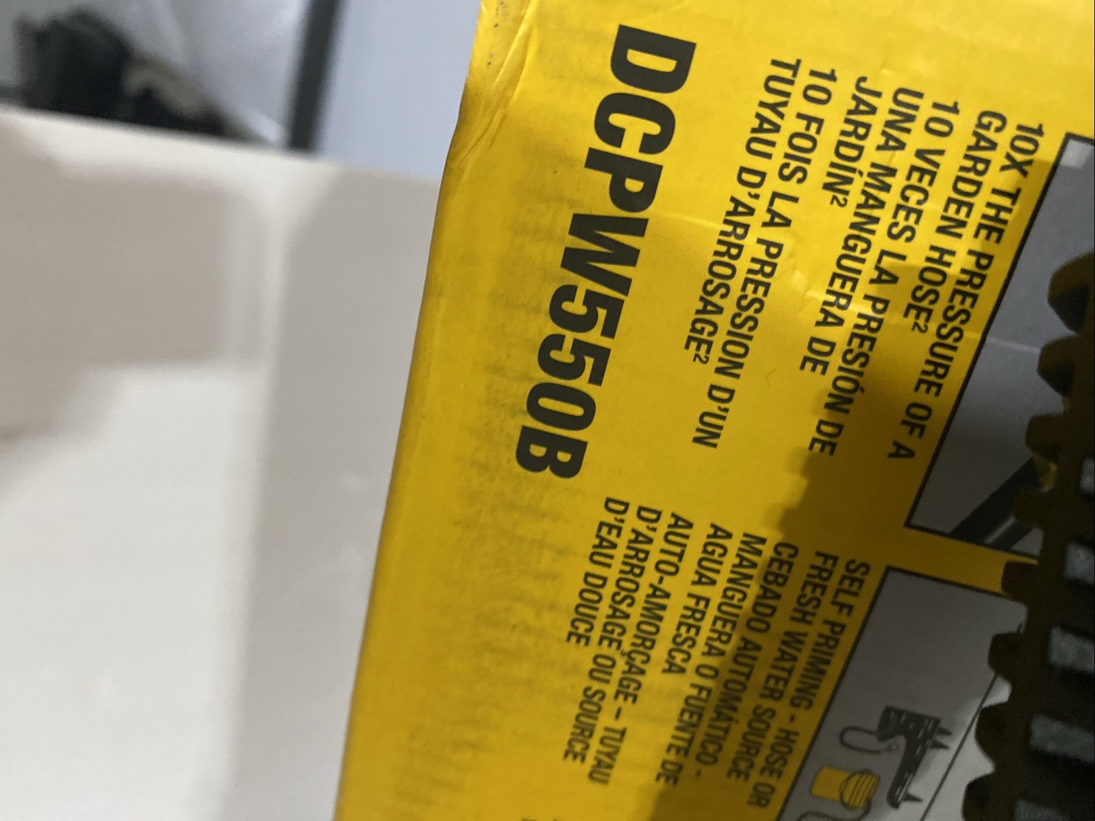 DEWALT 20V Max 550 PSI Cold Water Pressure Washer (Tool Only) (DCPW550B)