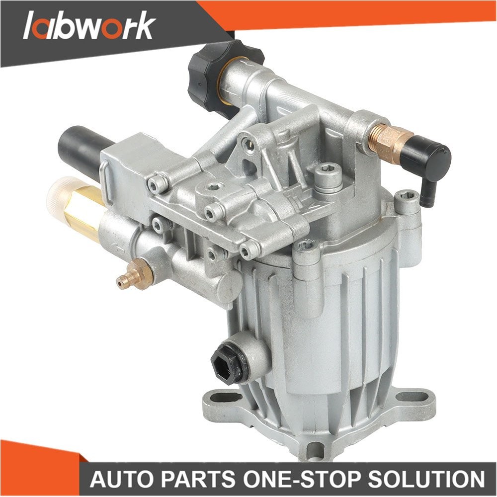 Labwork Pressure Washer Pump 3/4 HorizShaft MAX 3000 PSI 2.5 GPM Oil Sealed
