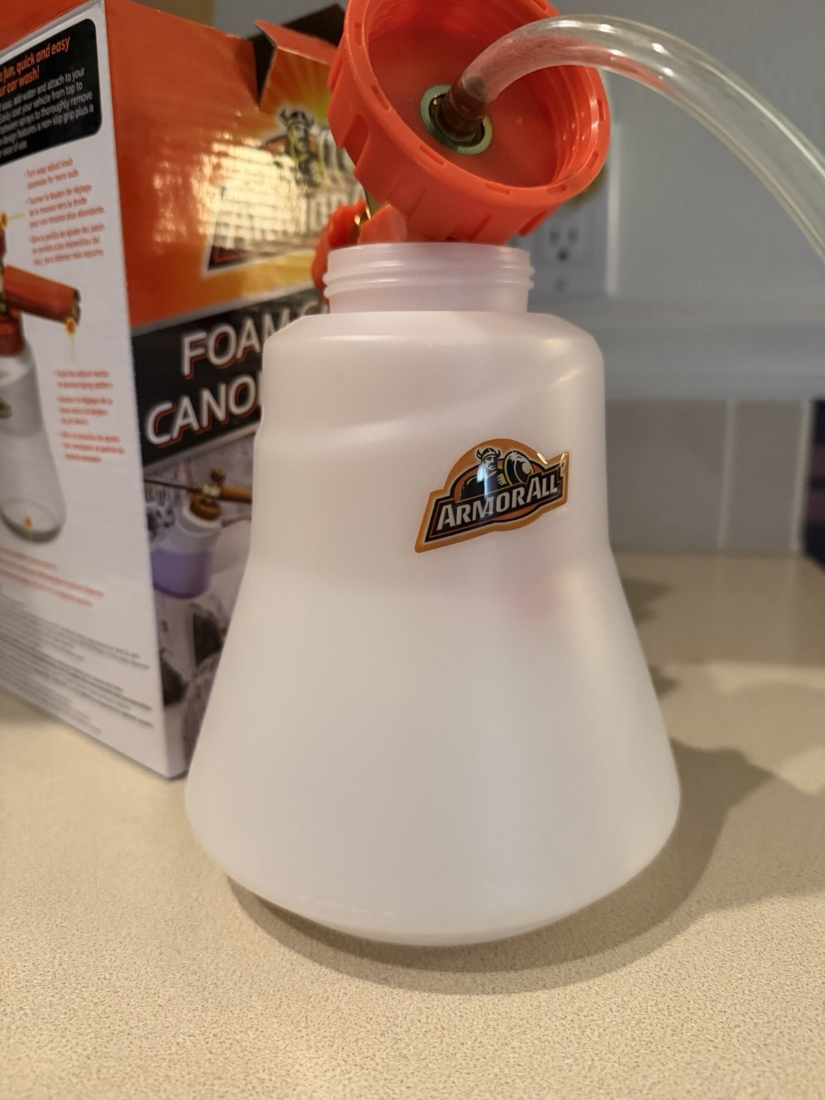 Armor All Foam Cannon 40oz Adjustable Soap Foamer for Pressure Washer Auto/ Home