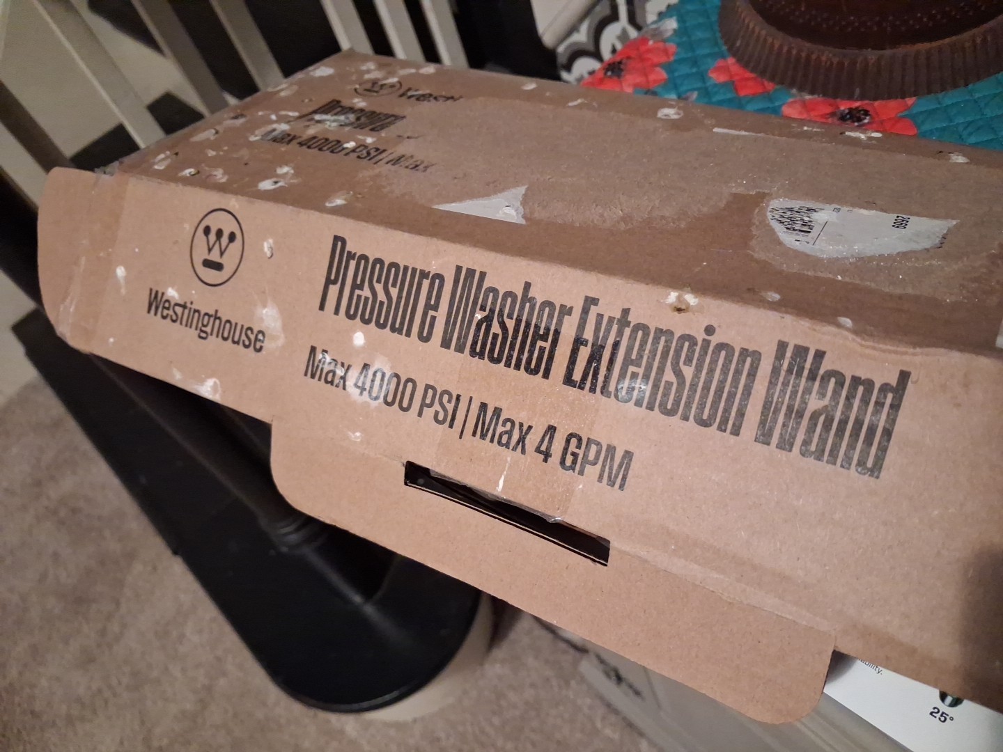 WESTINGHOUSE OPEN BOX PRESSURE WASHER EXTENSION WAND NEW IN BOX