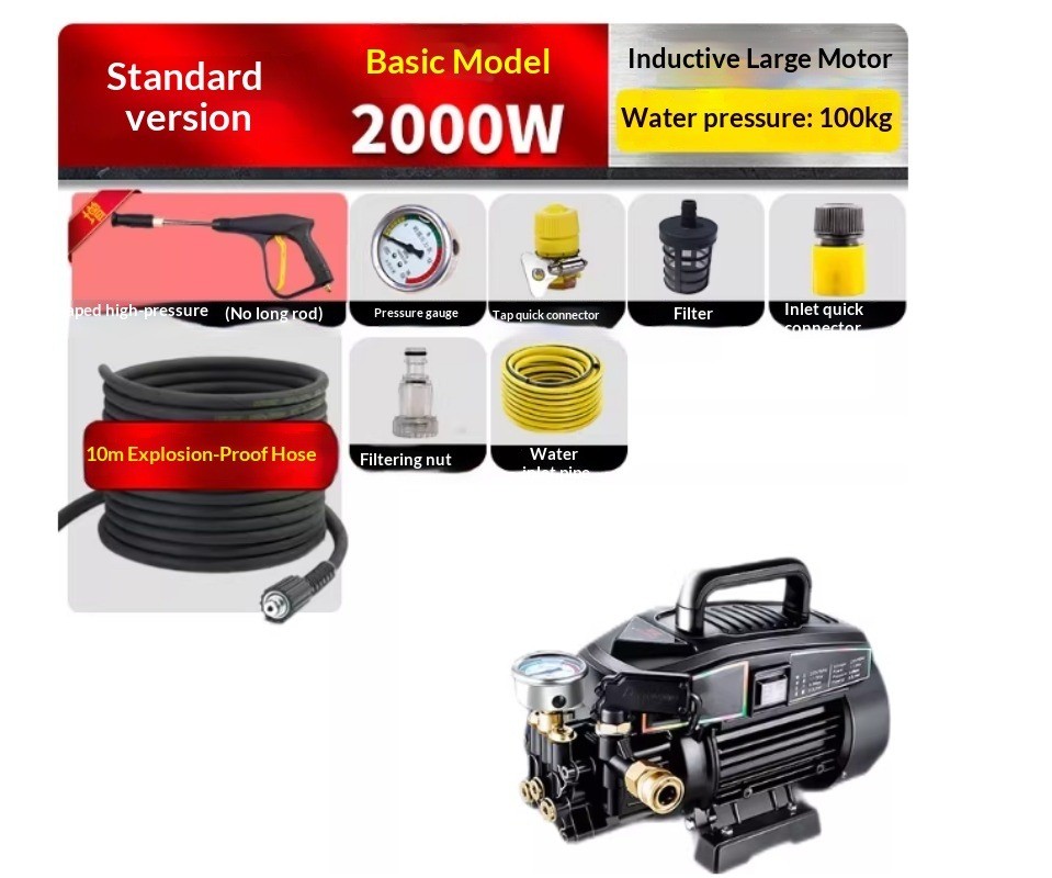 H9 High-Pressure Car Wash Machine Portable 220V Household Car Wash Wonder
