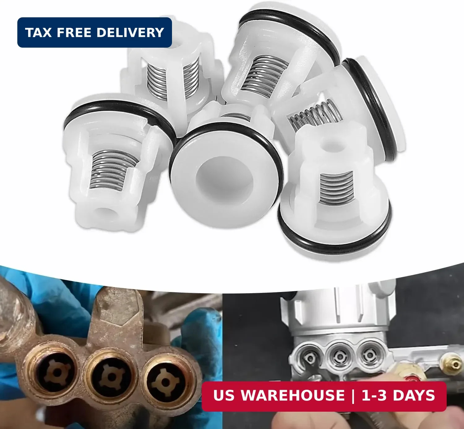 Check Valve Kit/ AR2233 Replacement Pressure Washer Valve Kit for AR Annovi Reve