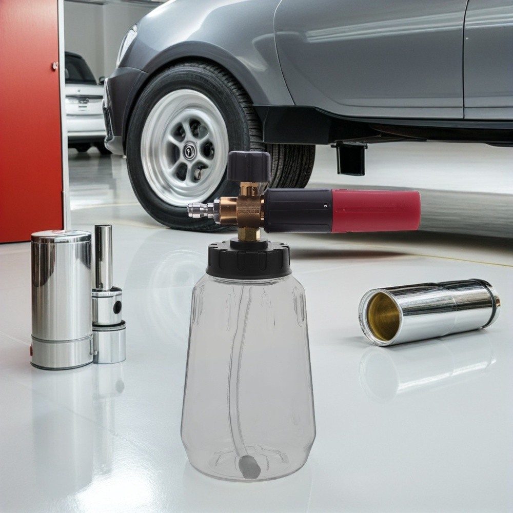 Power Washer Soap Attachment Hand Pump Sprayer Car Detailing Foam Bottle