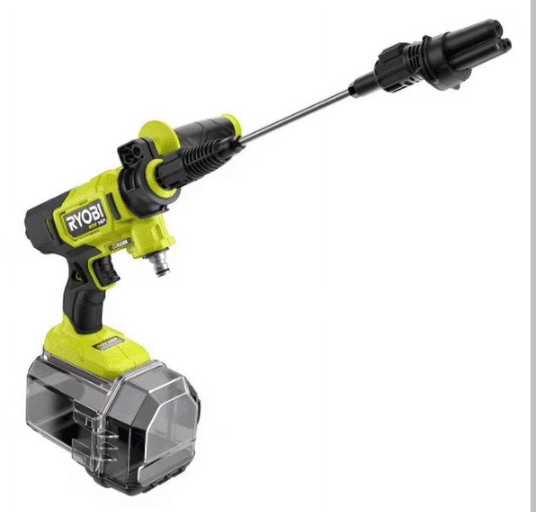 Ryobi 40V HP EZClean Cordless Brushless Pressure Washer 600 PSI w/ Accessories