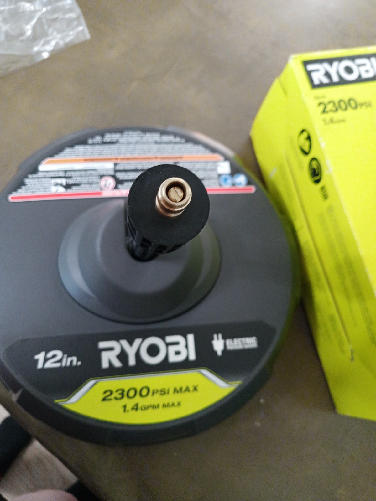Ryobi Electric Pressure Surface Cleaner – 12″