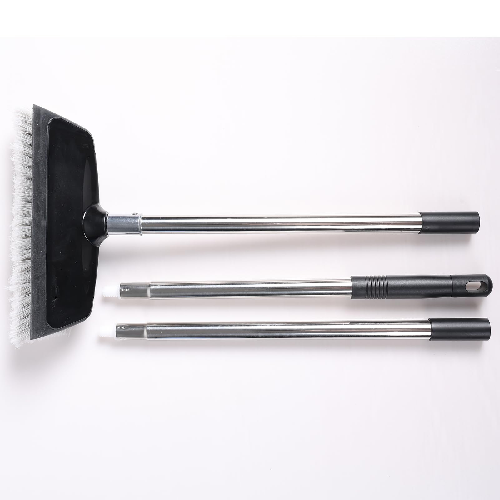 NAVAPAL 52″ Dip Car Wash Brush with Long Handle for Washing 52 inch, Gray