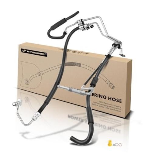 Power Steering Pressure & Return Hose Line Assembly Compatible with Infiniti