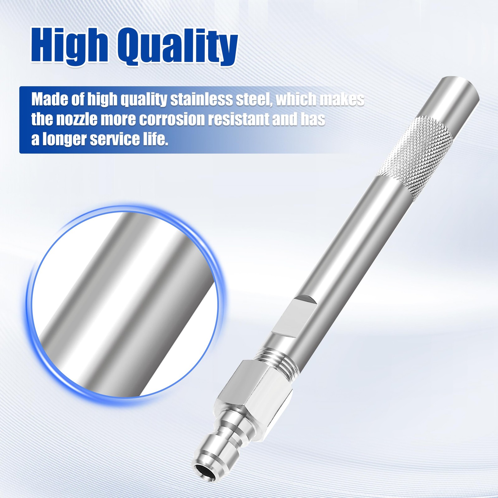 Pressure Washer Long Range Nozzle, Tip for Pressure Washer, Long Range Pressu…