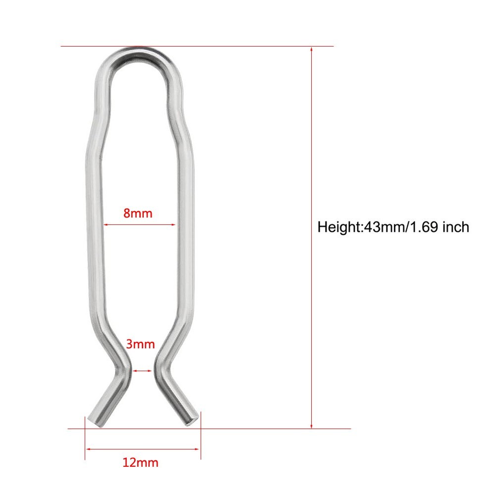 Stainless Steel Pressure Washer Hose Clamps for Karcher K3 K4 K5 K6 Models