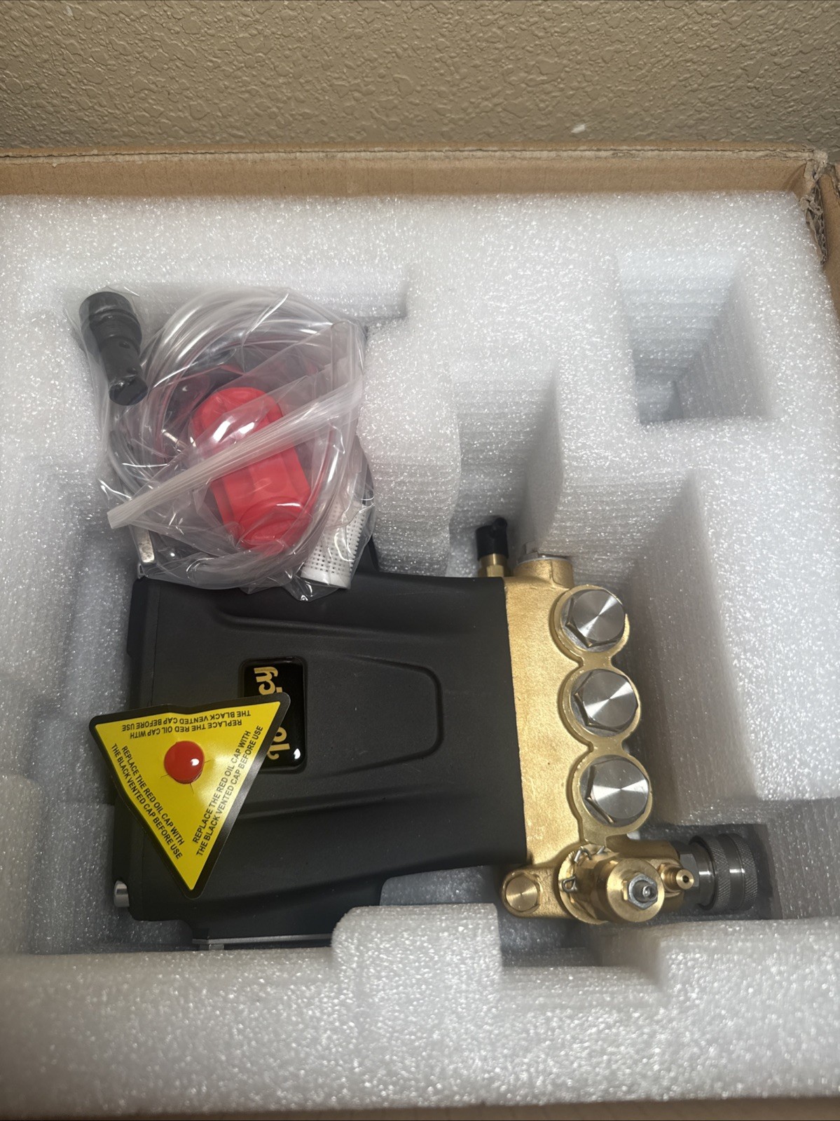 Pressure Washer Pump 1″ Shaft Horizontal Triplex Plunger 4300 PSI 4.4GPM