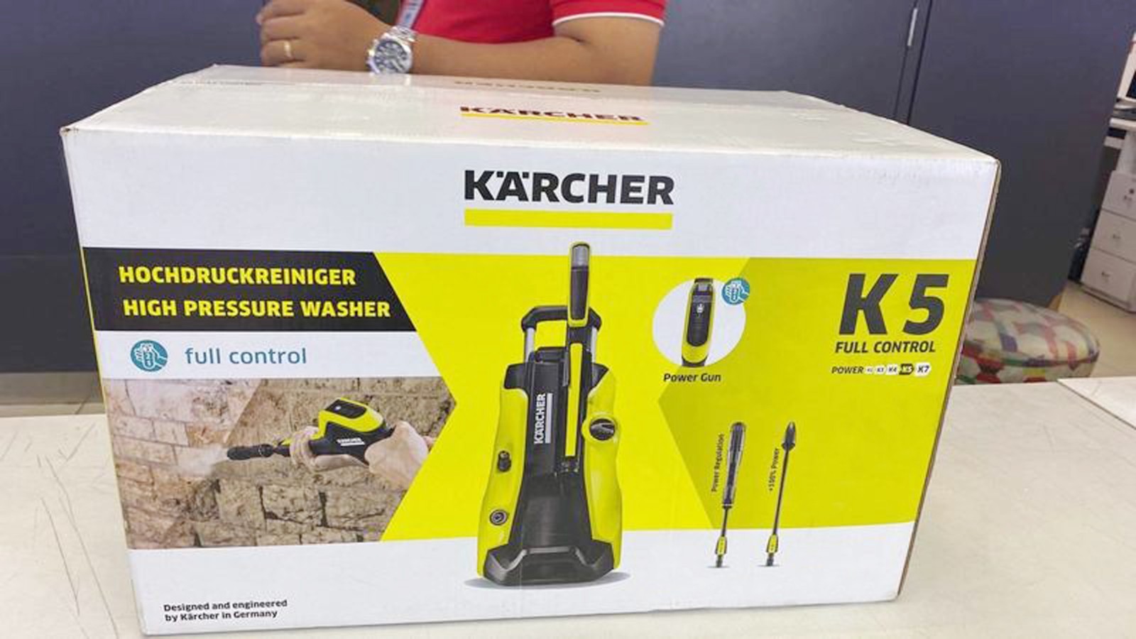 Karcher K5 Power Control 2500 PSI Electric Power Washer 1.55 GPM Quick Connect