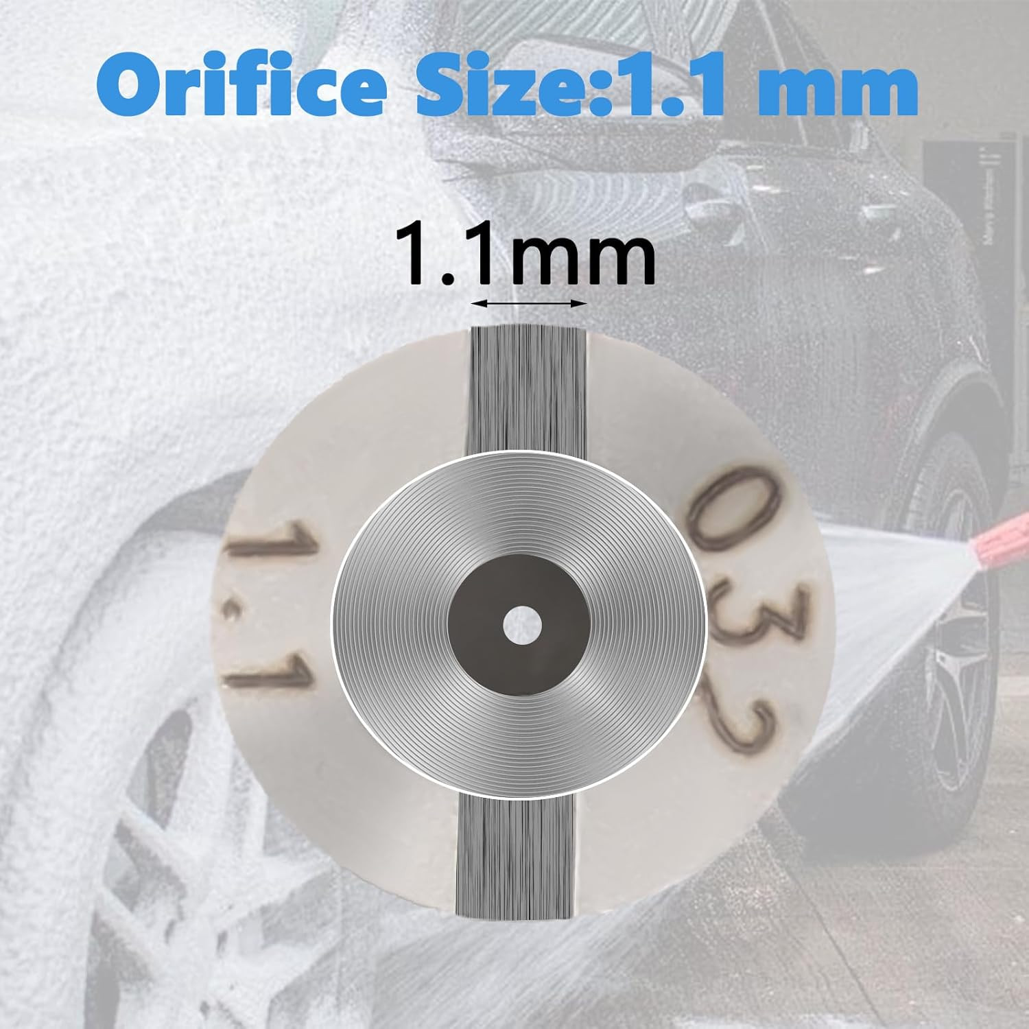1.1 Orifice Foam Cannon Snow Maker Nozzle Foam Cannon Orifice Orifice for Foam C