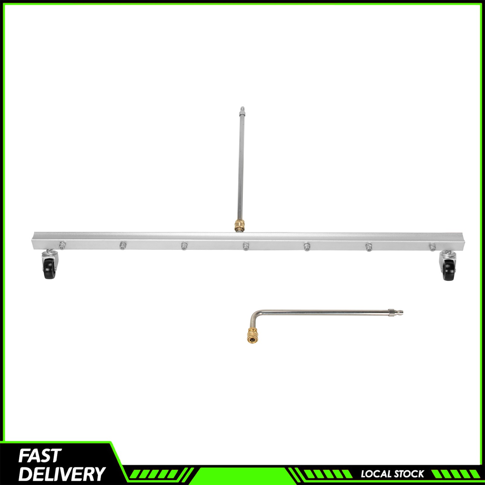 4000PSI Under Car Pressure Washer Undercarriage Cleaner Underbody Wash Broom 39″