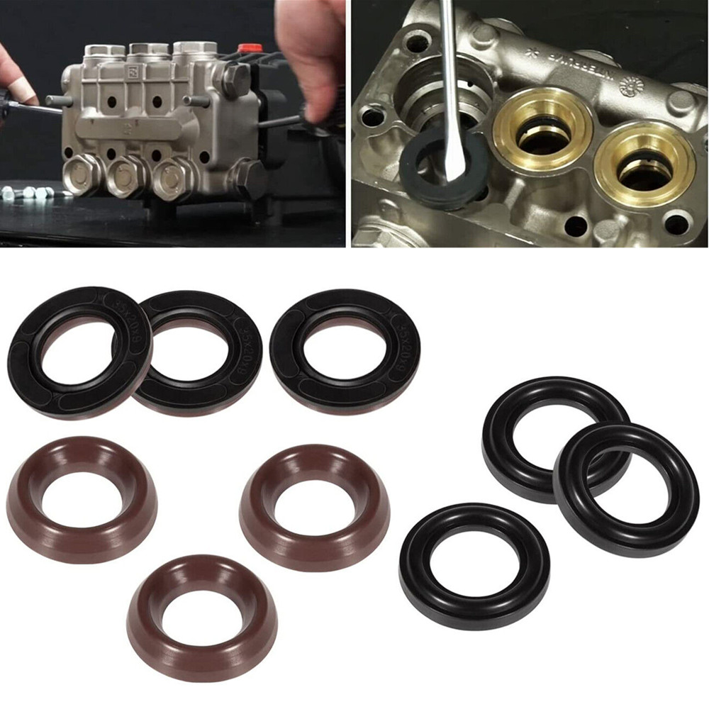 General Pump Kit 69 PACKING KIT 20mm, Repair Kit fits GP K69 Interpump (3 sets)