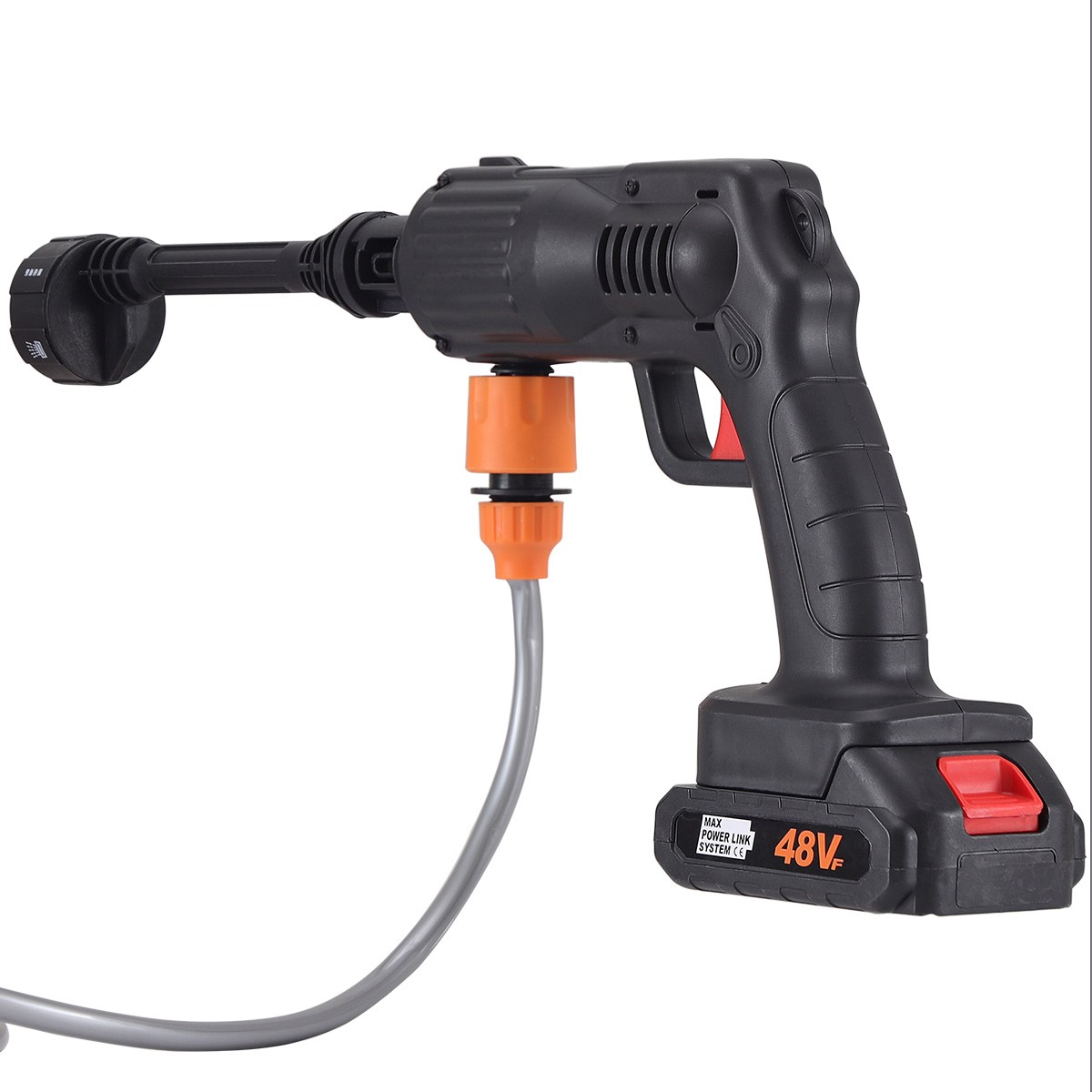 Portable Cordless Electric High Pressure Washer 30Bar Jet Wash Patio Car 6 in 1