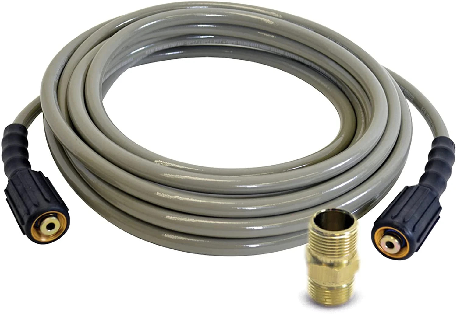 Simpson Cleaning 40224 Morflex Series 3300 PSI Pressure Washer Hose, 1/4″ by 25′