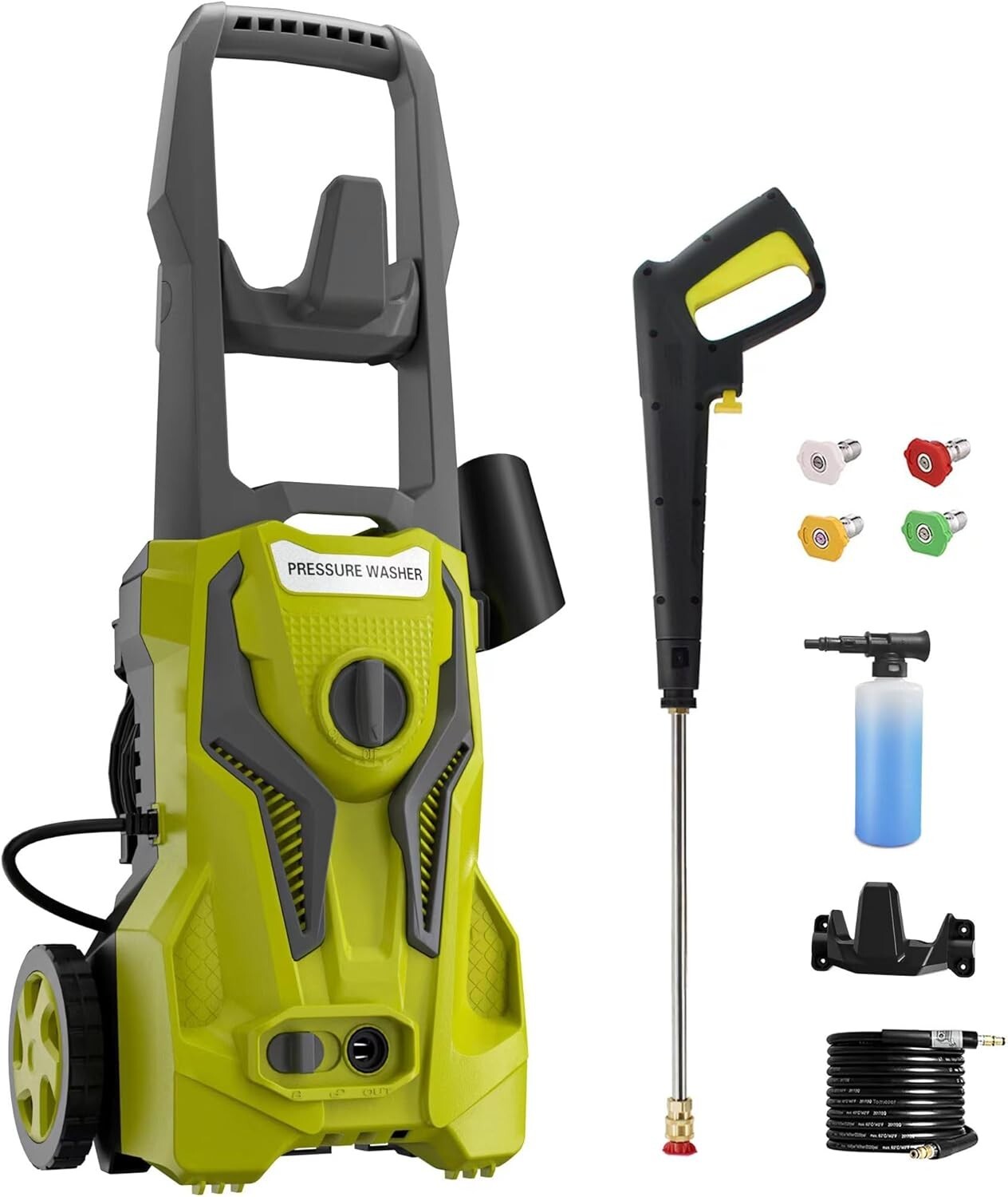 Brand New, Unopened Electric Pressure Washer – 1600 PSI 1.6 GPM 25FT Hose 4 Nozz