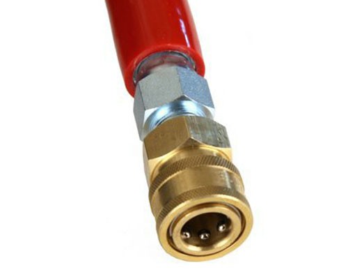 Raptor Blast 6000 PSI 3/8″ x 50′ BLACK 2 Wire Pressure Washer Hose with Couplers