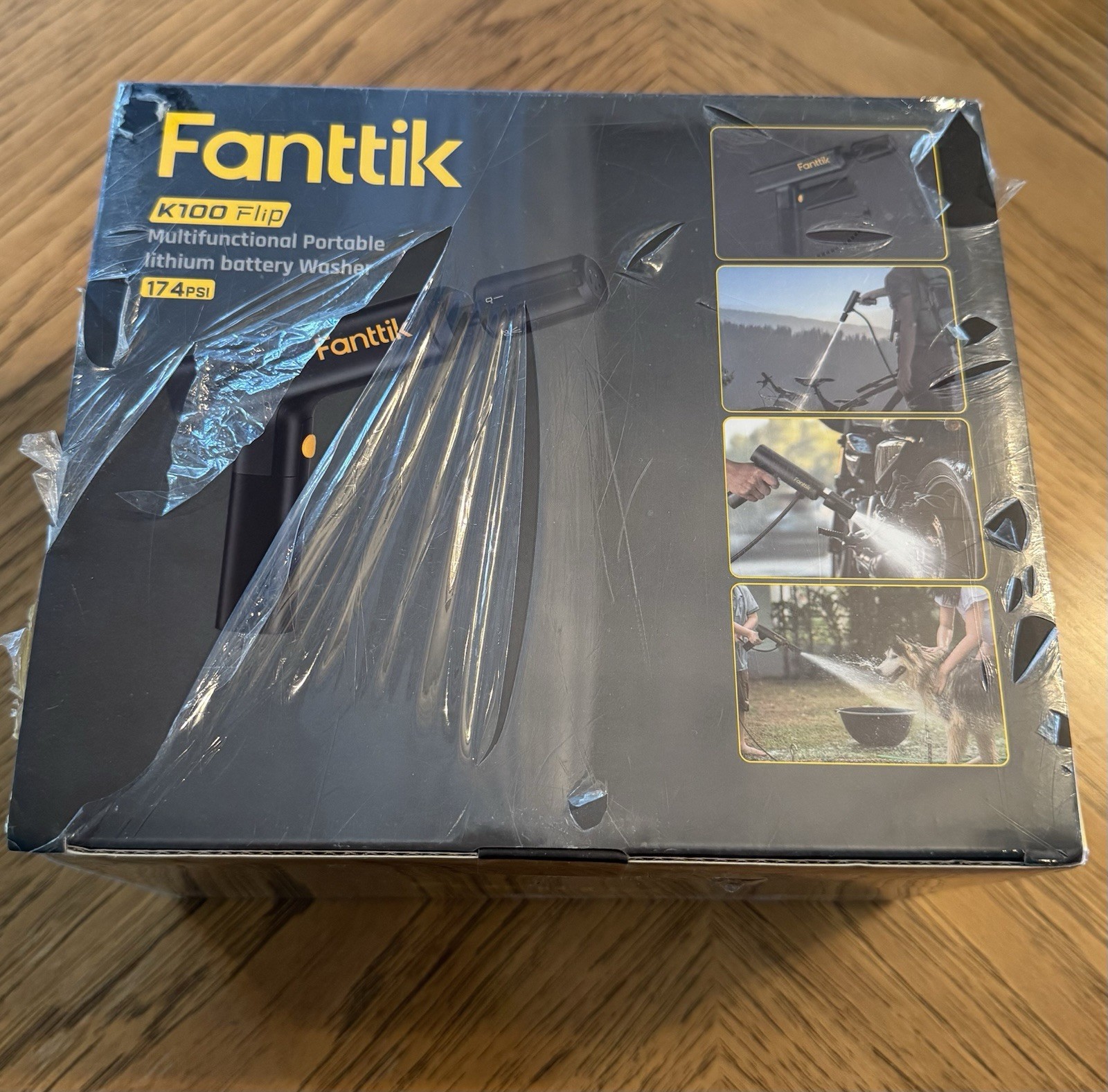 Fanttik K100 Flip Portable Battery Cold Water Pressure Washer