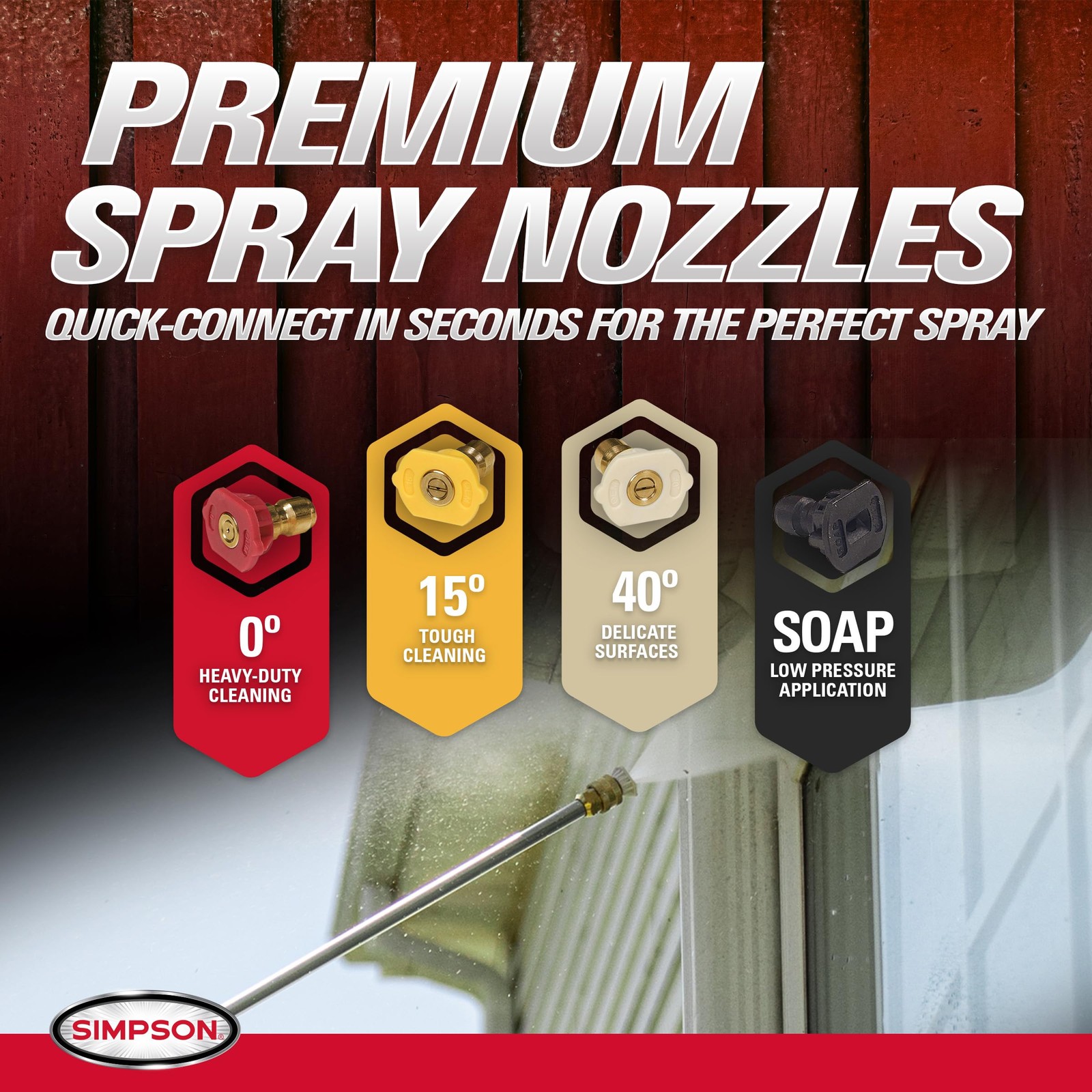 Simpson Cleaning 3200 PSI Gas Pressure Washer, 2.5 GPM Residential Power Wash…