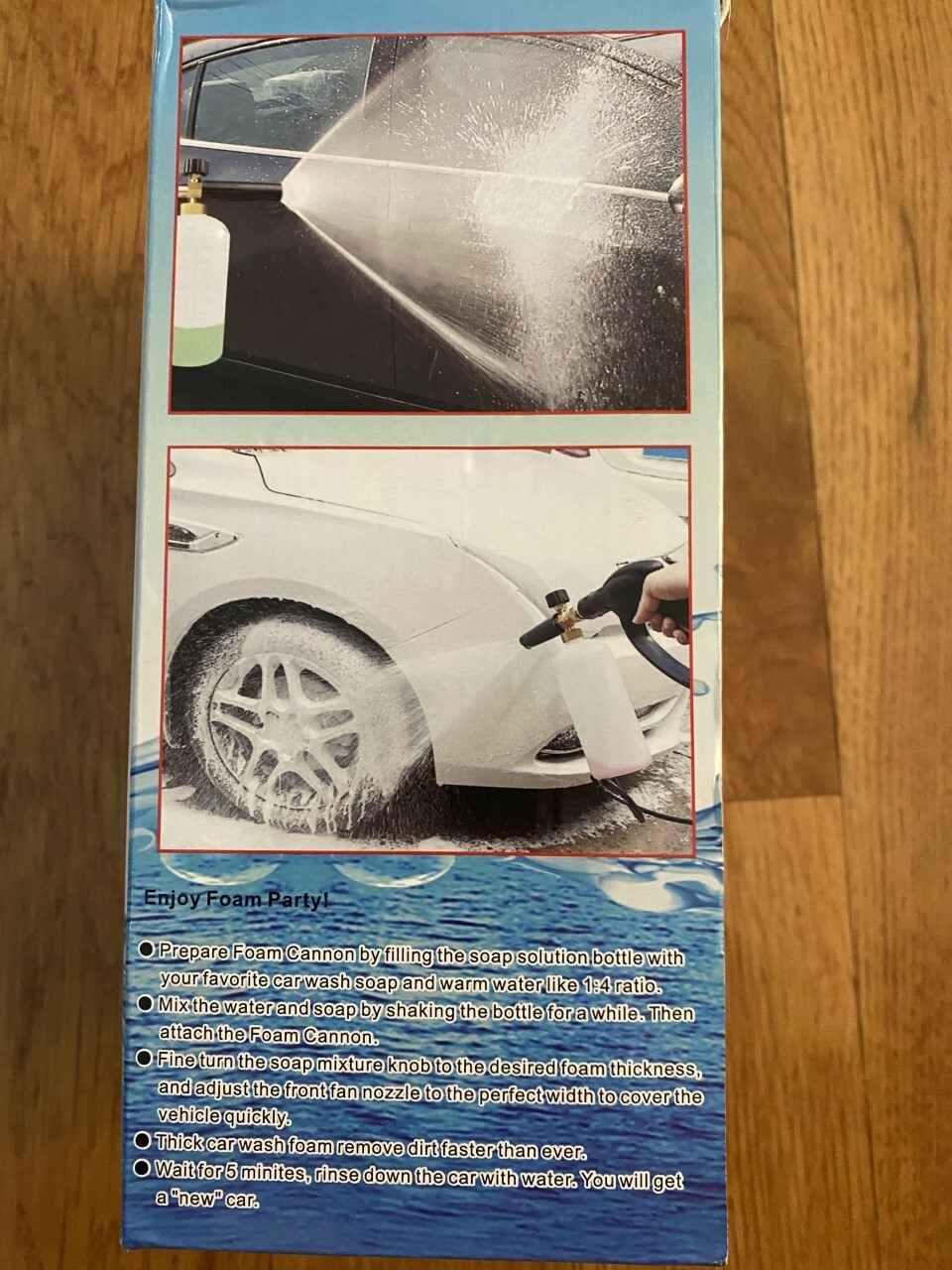 foam cannon