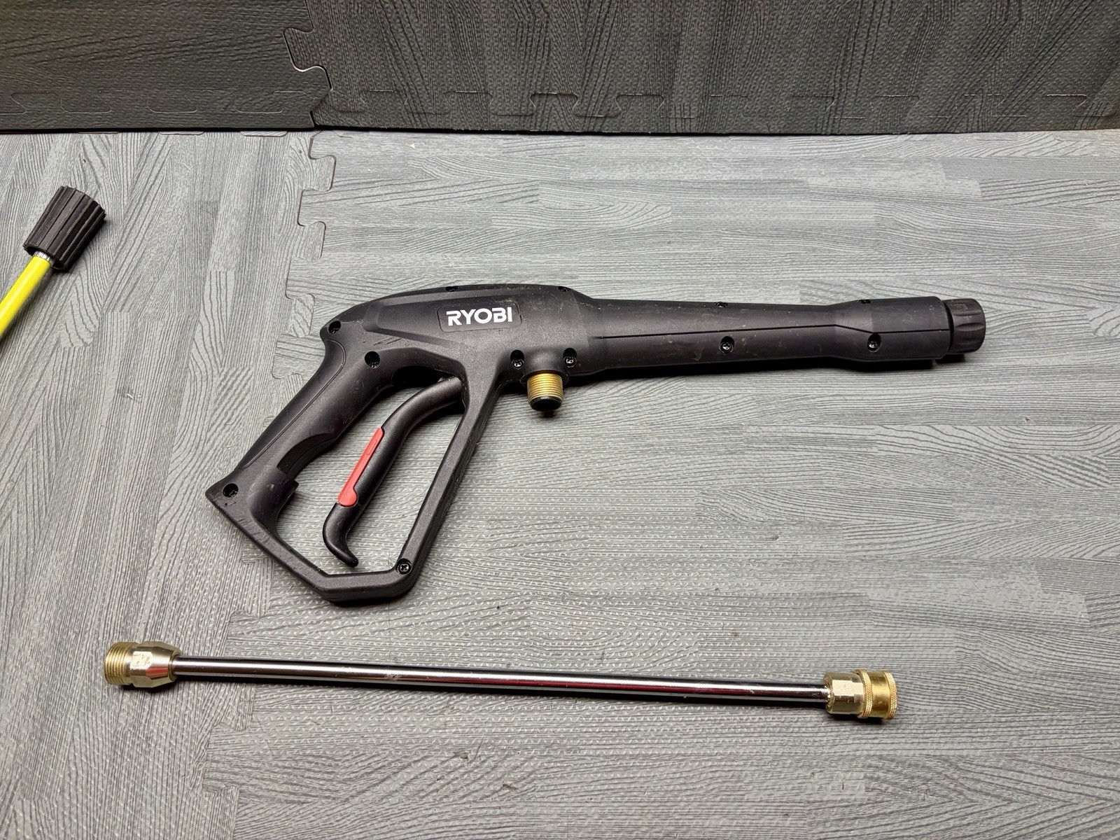 RYOBI Pressure Washer Spraying Gun And Hose USED High Pressure