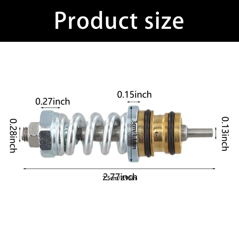 Stainless Steel Brass Unloader Valves Replace 308418003 Unloader Valves Assembly