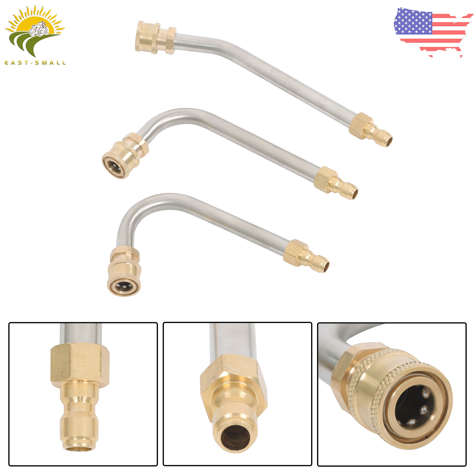 97 Inch Pressure Washer Extension Wand, Replaceable Upgraded Power Washer Lance