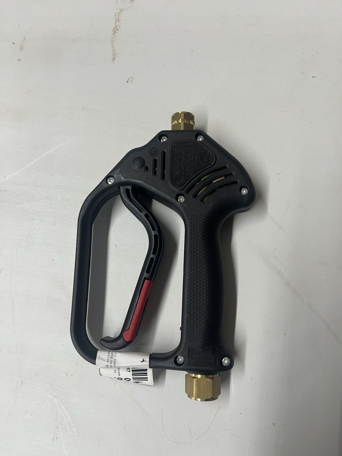 Pressure Washer Straight Handle Trigger Gun 5000 PSI 3/8 Inlet 1/4 Outlet
