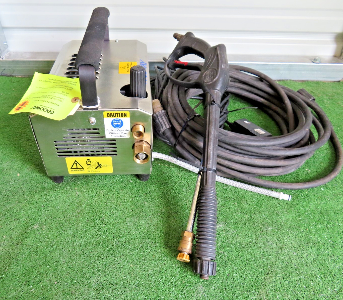 Goodway GPW-1200-60 Portable Electric Hi-Pressure Washer with 50′ Hose 1200 PSI
