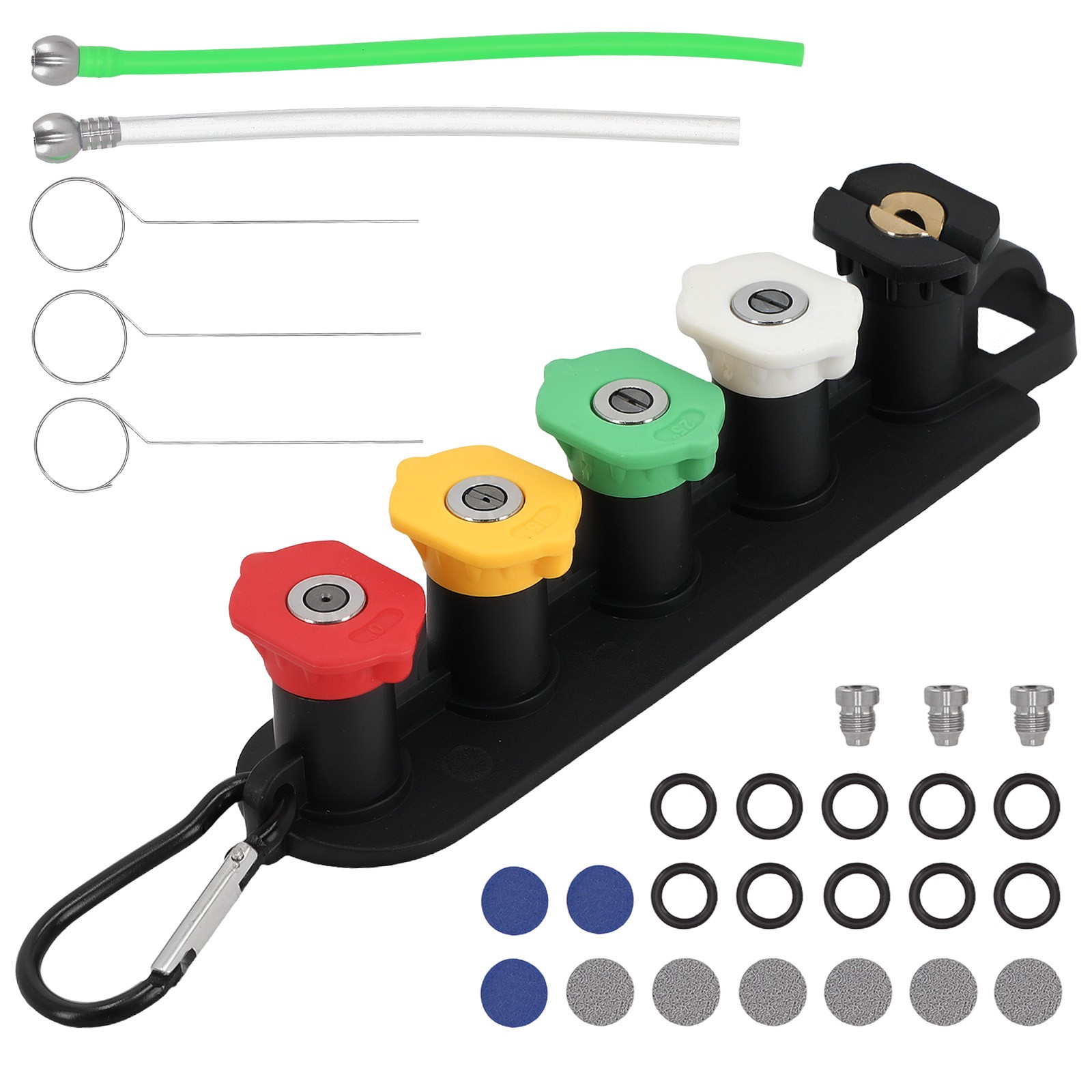 Foam Cannon Orifice Nozzle 1.1/1.15/1.25mm Foam Maker Meshes Pressure Washer Tip