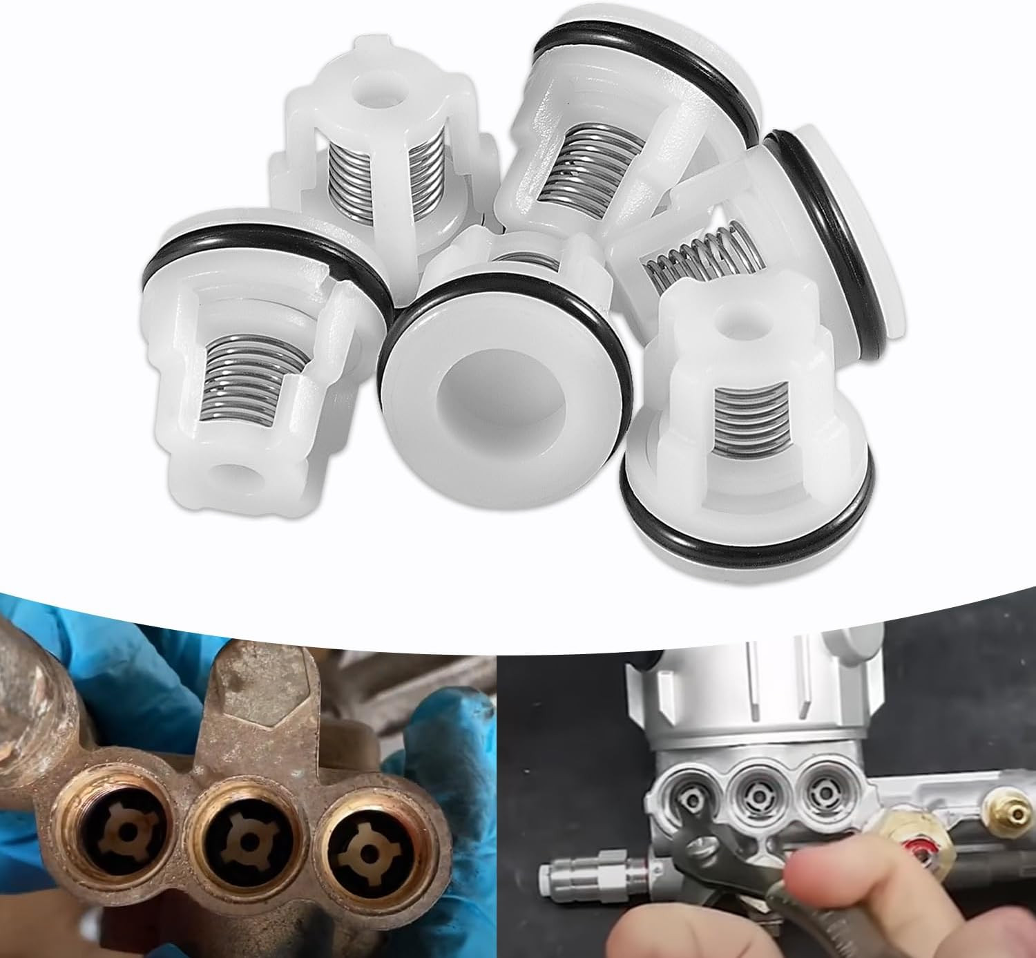 Check Valve Kit/ AR2233 Replacement Pressure Washer Valve Kit for AR Annovi Reve