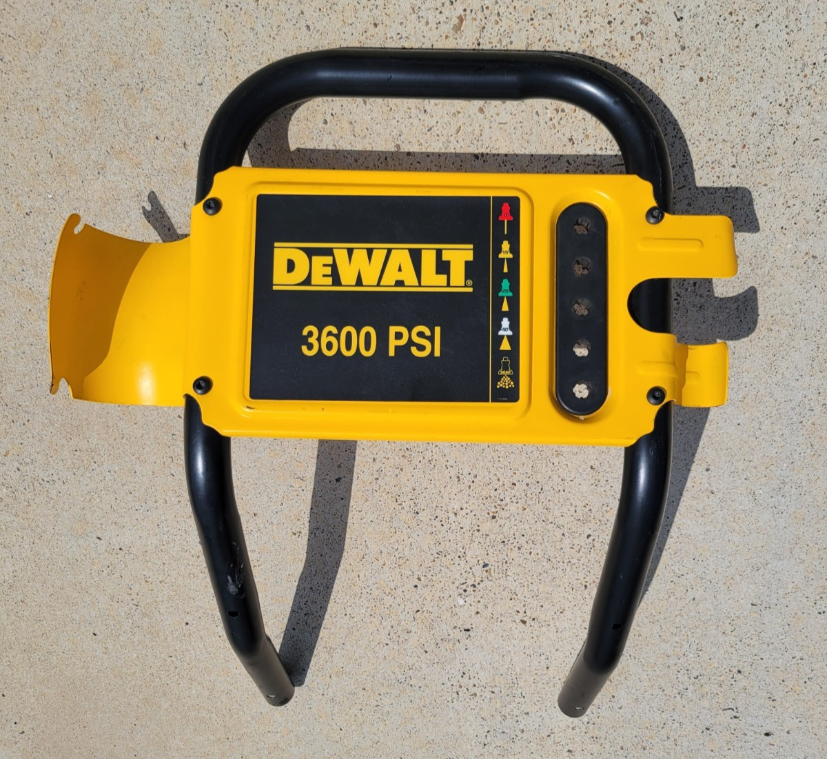 Dewalt 3600 psi Pressure Washer Cart Frame Handle