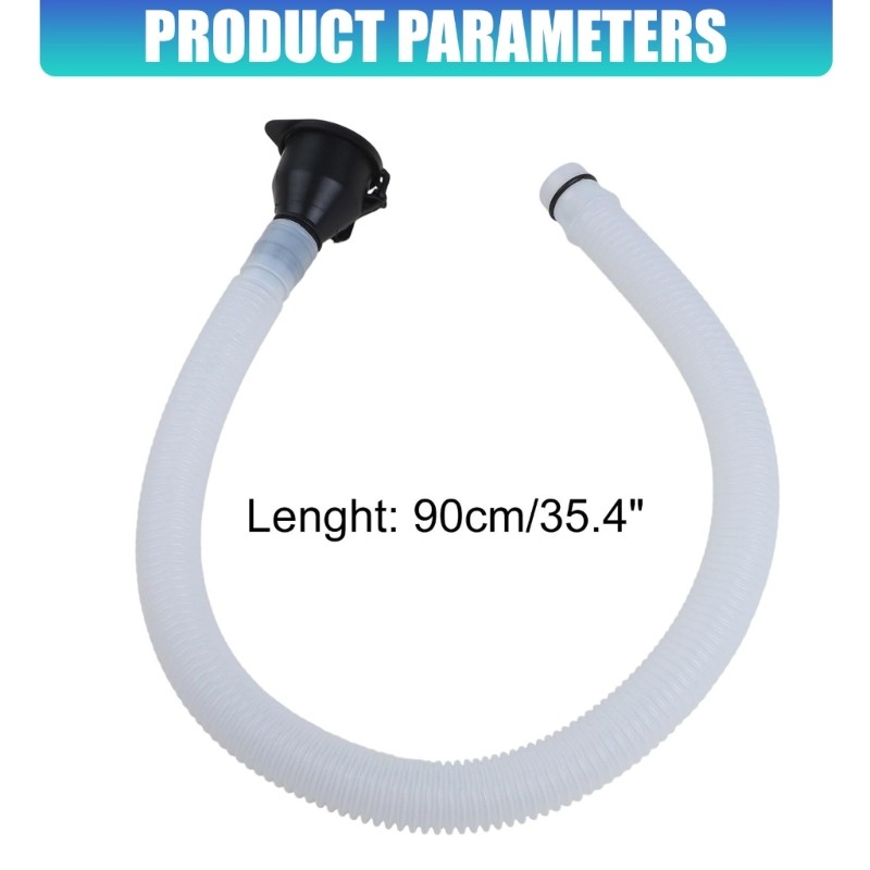 Easy to Install Plastic Windshield Filler Pipe 61667135409 for Washer Reservoir