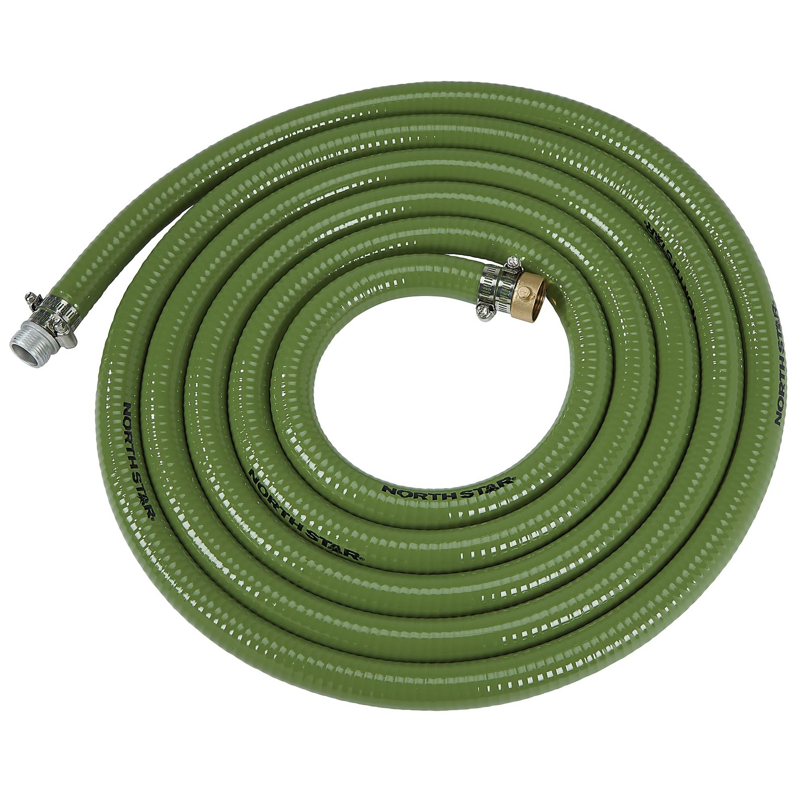 NorthStar Water Pump Suction Hose, 1in. x 20ft. Max. PSI 85, PVC,
