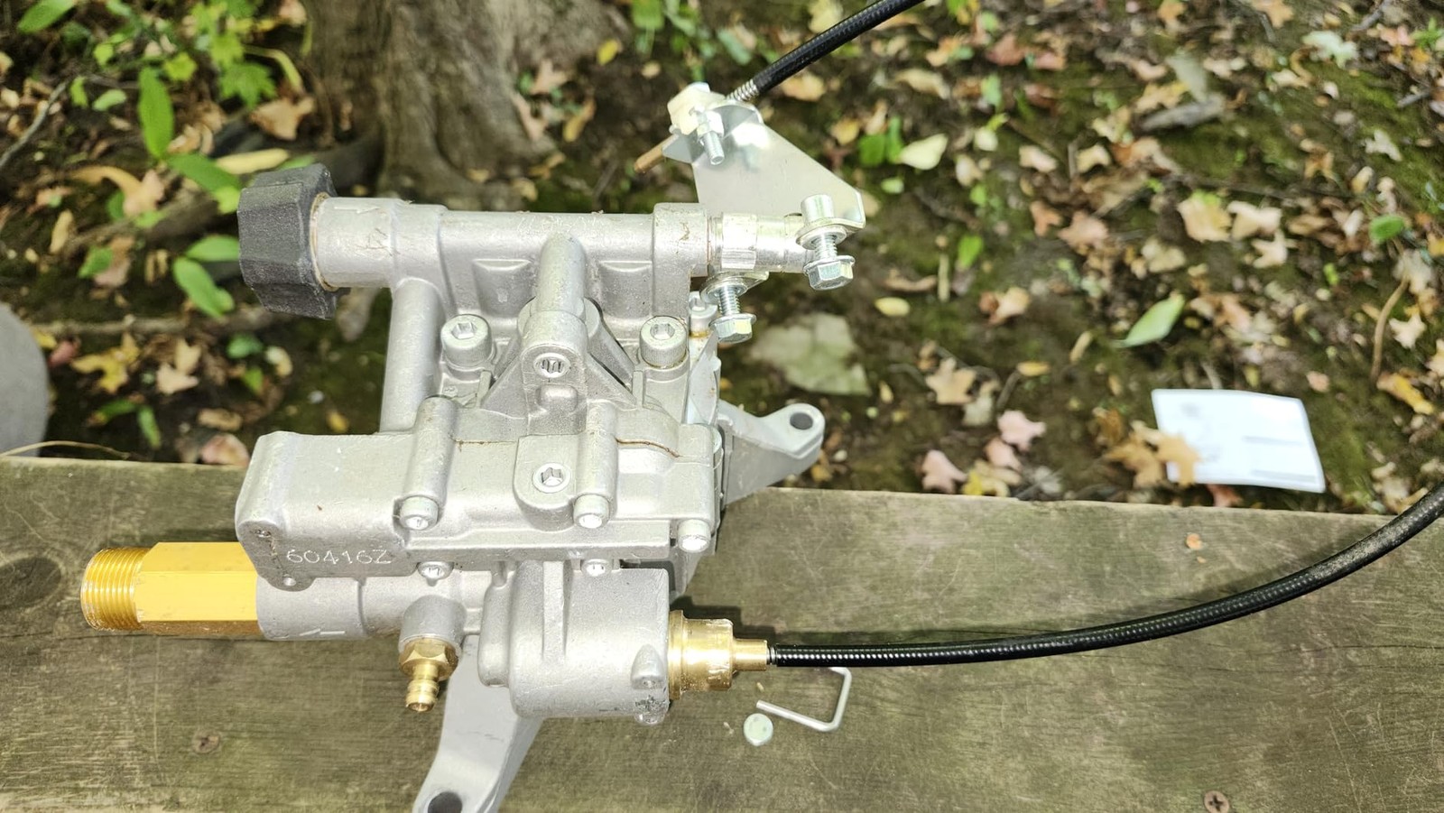 7/8in Vertical Pressure Washer Pump, 3100 PSI 2.5 GPM Replacement
