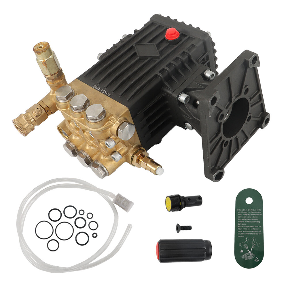 4400 Psi Pressure Washer Pump Power Washer Pump 4 GPM 1″ Shaft Horizontal New