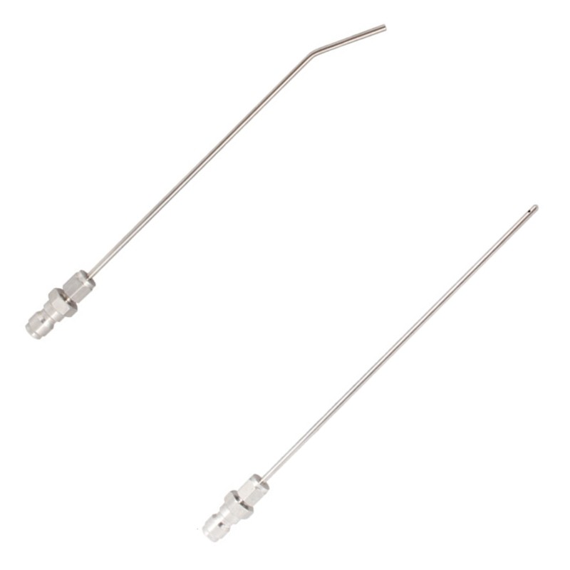 2Pieces Alloy Steel Pressure Washer Nozzle Kit Ideal for Vehicle Driveway Clean