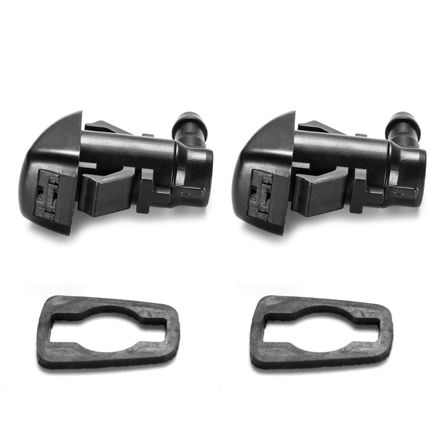 2Pcs Windshield Washer Nozzles Fit for 2005-2016 Jeep Grand Cherokee, 2005-2013