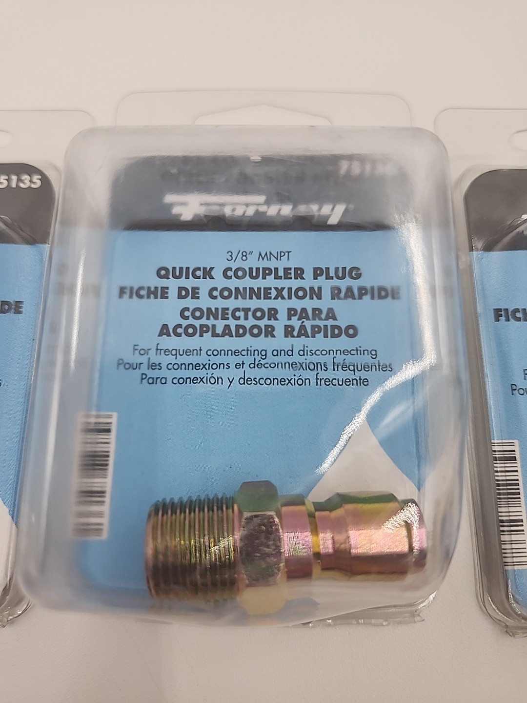 Forney Pressure Washer BRASS Quick Coupler Plug