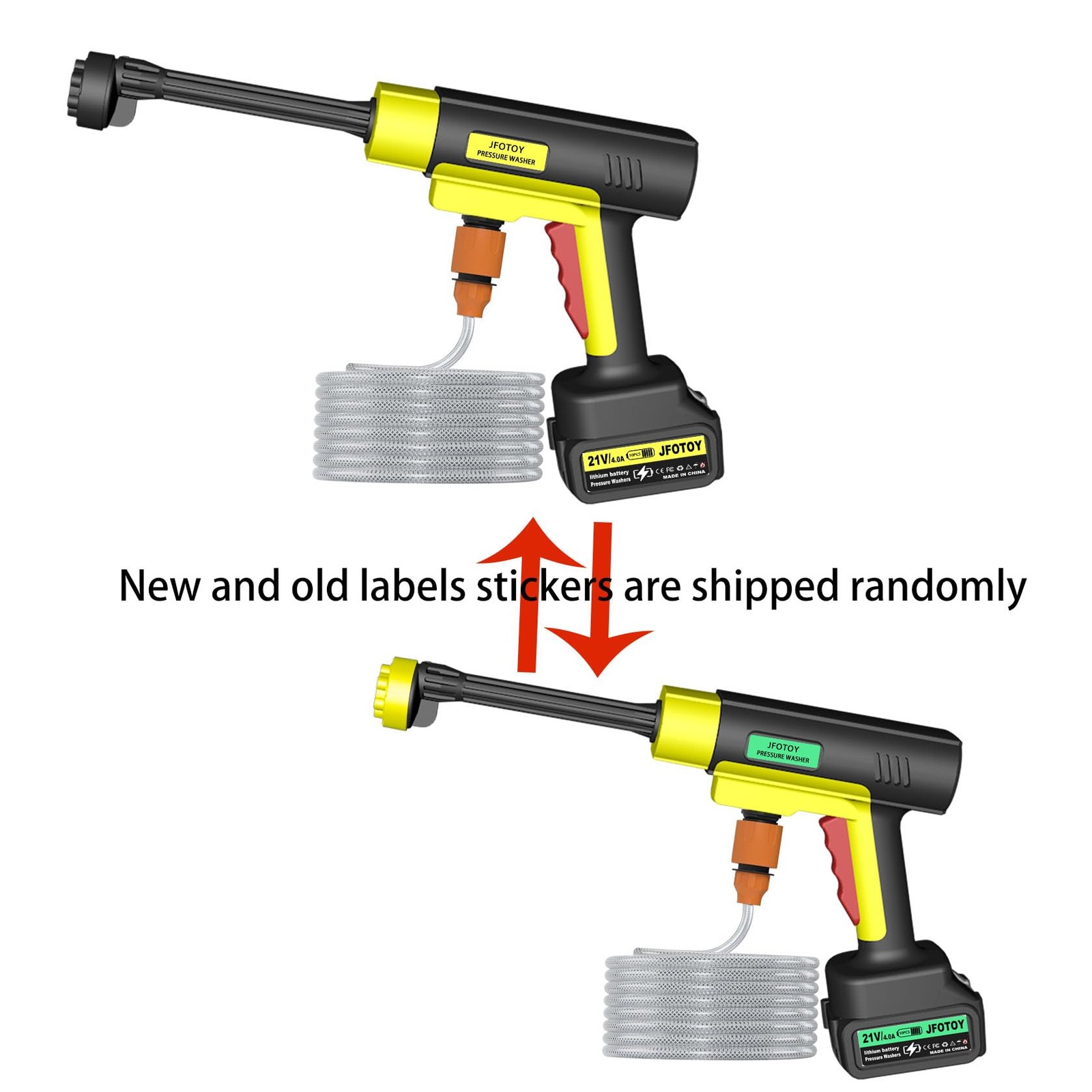 Cordless Portable Washer , Portable Handheld Cleaning Tool with Brushless Mot…