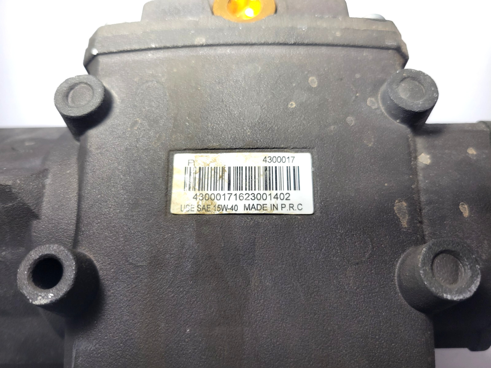 3600PSI AAA 4300017 pressure washer Pump (((FOR PARTS OR REPARE ))) NOT WORK