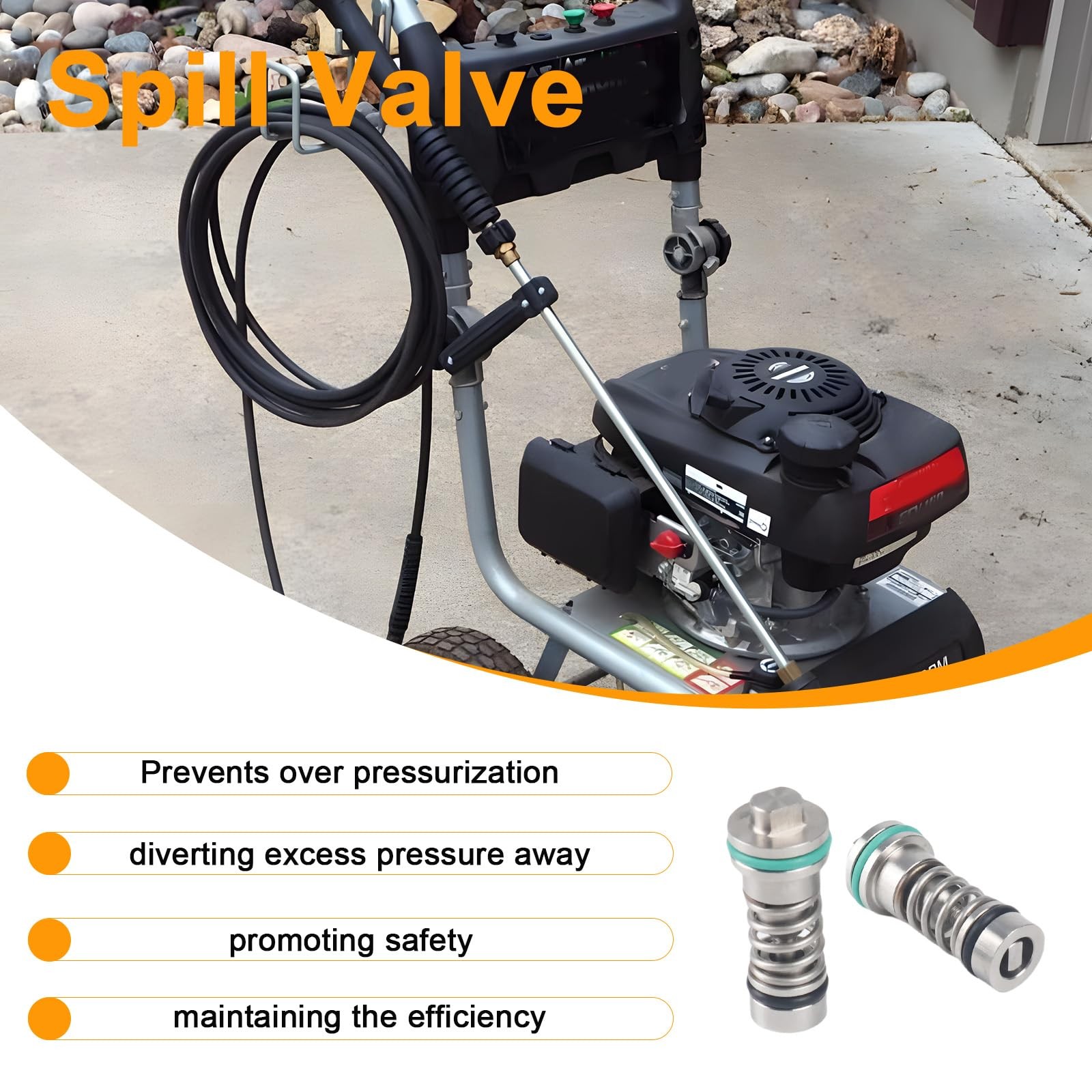 4.591-040.0 Charge–Channel Unloader/Spill Valve Assembly Complete for Karcher…