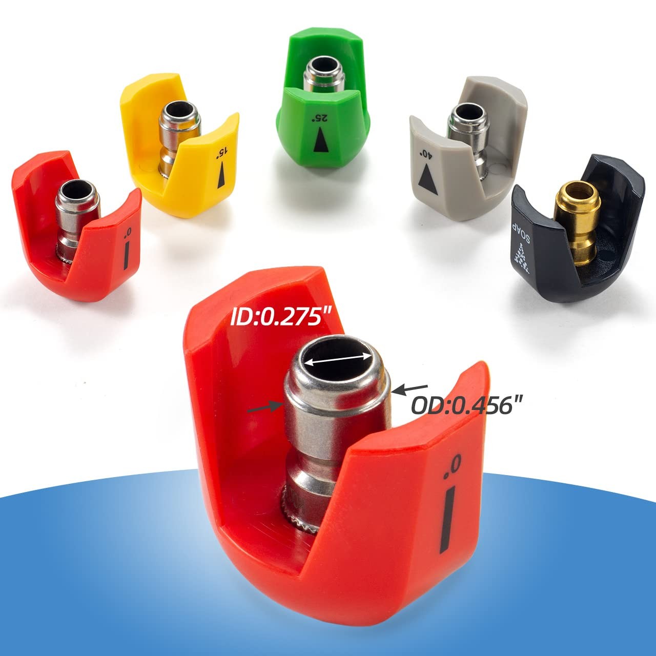 SPX3000-TPS Quick-Connect Spray Tips for Sun Joe SPX 3000 Series Pressure Washer