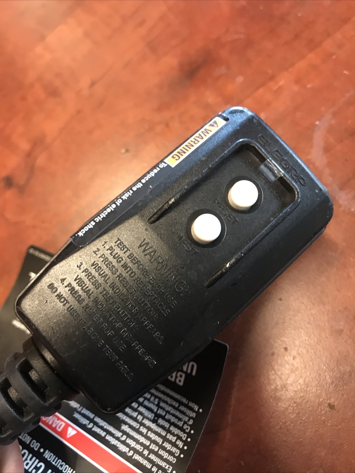 Used Genuine Part Power GFCI Cord Assy -Ryobi RY1419 1900PSI Pressure Washer