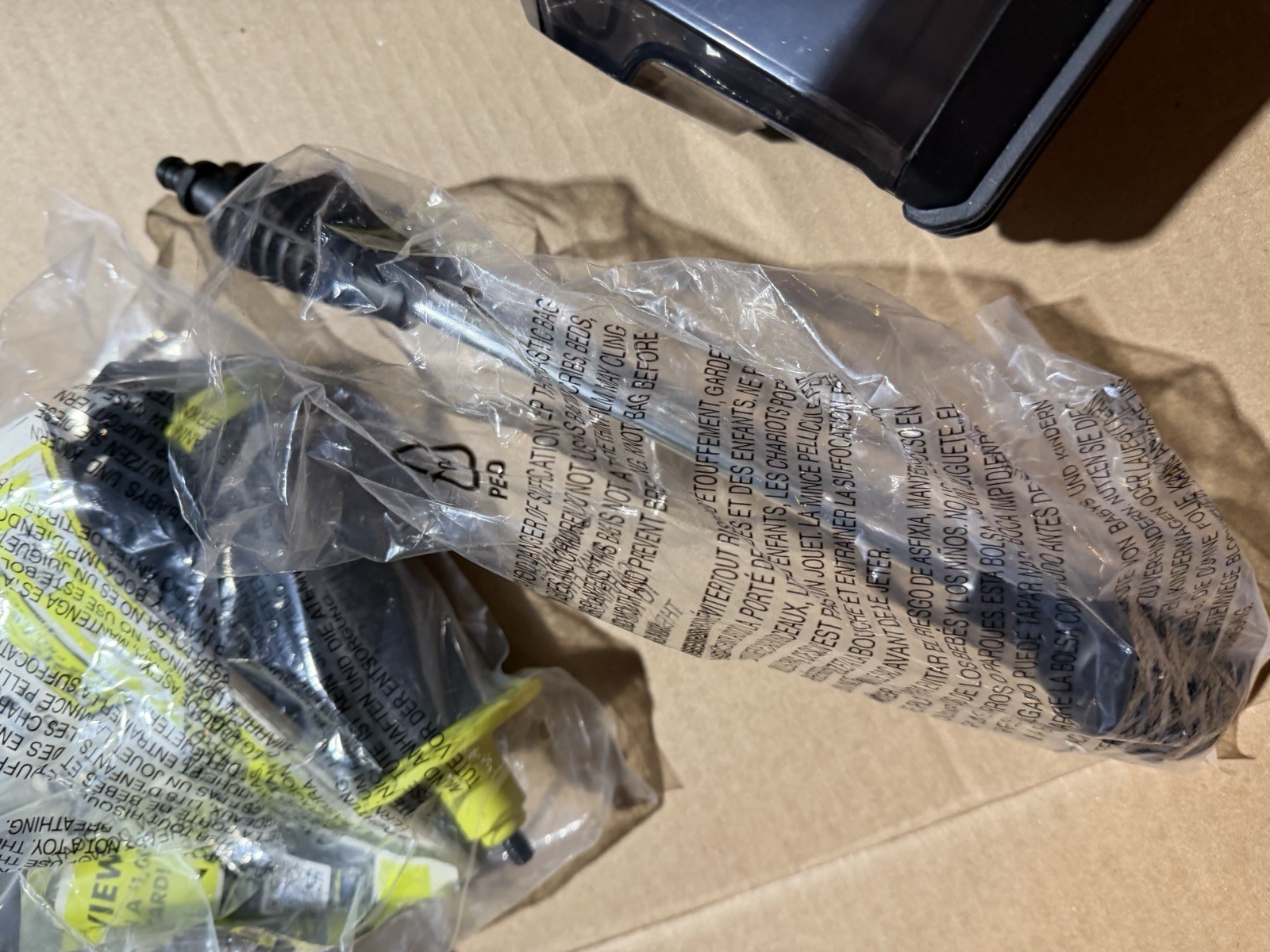 Ryobi 40V HP EZClean 600 PSI Brushless Cold Water Pressure Washer Hose-Tool Only
